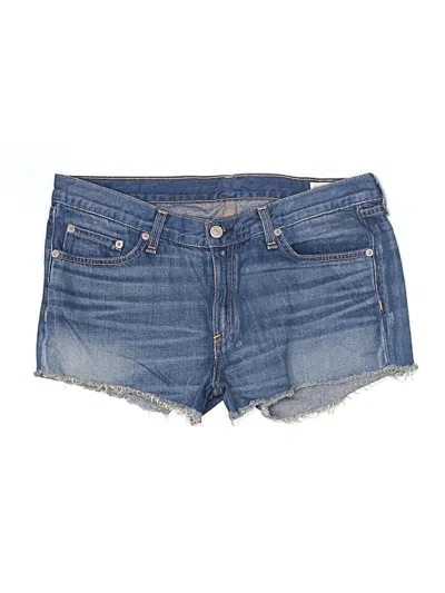 Pre-owned Rag & Bone Denim Shorts In Blue