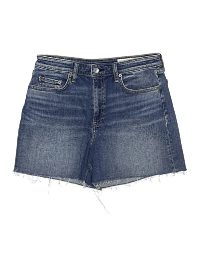 Pre-owned Rag & Bone Denim Shorts In Blue