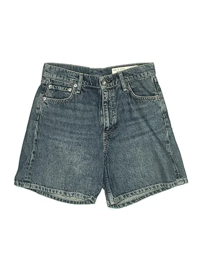 Pre-owned Rag & Bone Denim Shorts In Blue