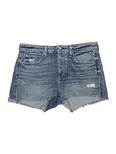 Pre-owned Rag & Bone Denim Shorts In Blue