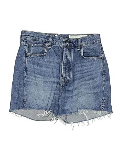Pre-owned Rag & Bone Denim Shorts In Blue