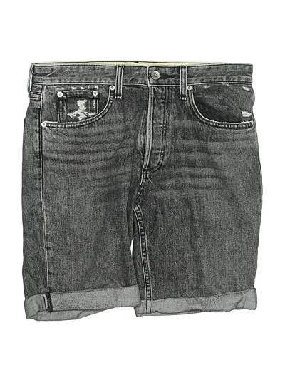 Pre-owned Rag & Bone Denim Shorts In Gray