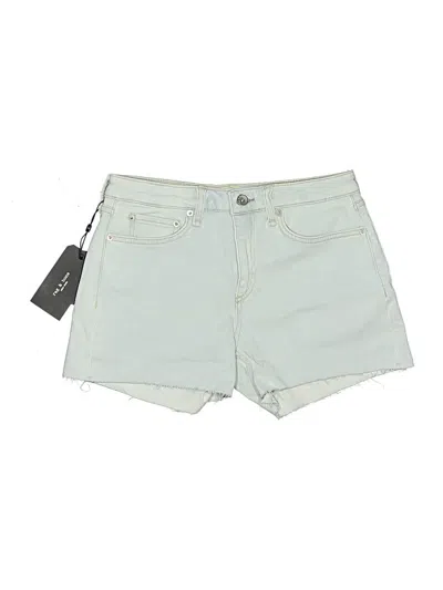 Pre-owned Rag & Bone Denim Shorts In Green
