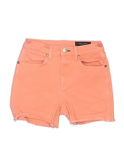 Pre-owned Rag & Bone Denim Shorts In Orange