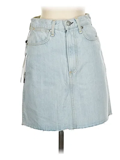 Rag & Bone Denim Skirt In Blue