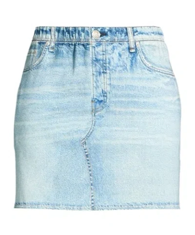 Rag & Bone Denim Skirt In Blue
