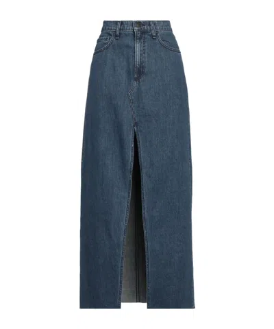Rag & Bone Denim Skirt In Blue