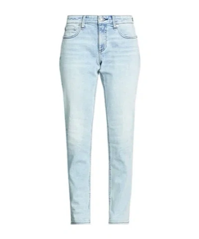 Rag & Bone Denim Tight Pants In Blue
