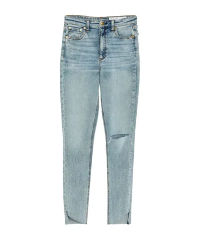 Rag & Bone Denim Trousers In Blue