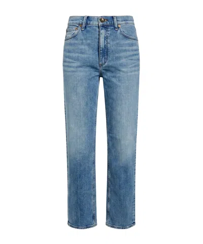 Rag & Bone Denim Trousers In Blue