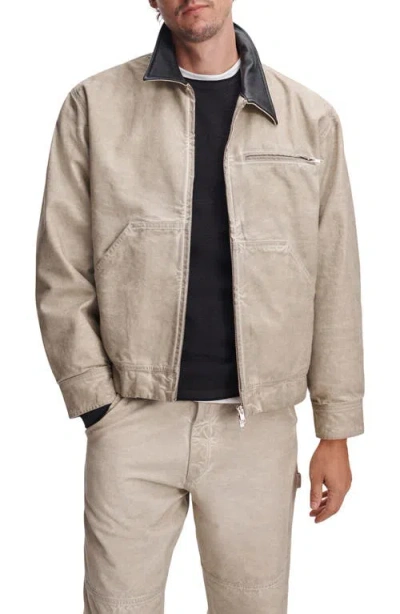 Rag & Bone Denim Workwear Jacket In Neutral