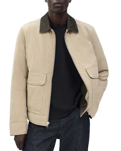 Rag & Bone Derrick Filled Jacket In Neutral