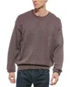 Rag & Bone Dexter Marl Crewneck Sweater In Brown