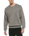Rag & Bone Dexter Marl Crewneck Sweater In Gray
