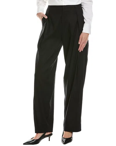 Rag & Bone Donovan Linen-blend Pant In Black