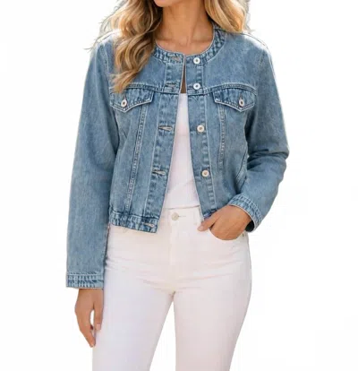 Rag & Bone Dora Jacket In Blue