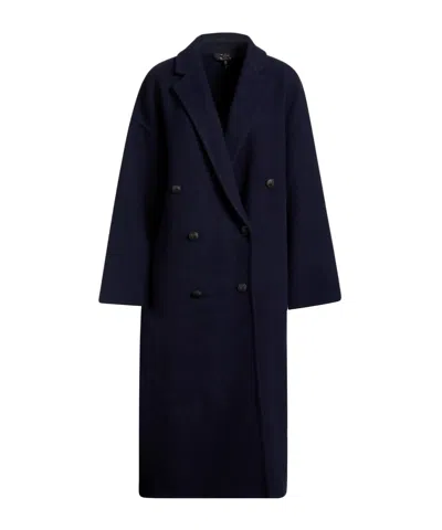 Rag & Bone Double- Coat In Black