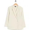 Rag & Bone Double-breasted Linen Blazer In Neutral
