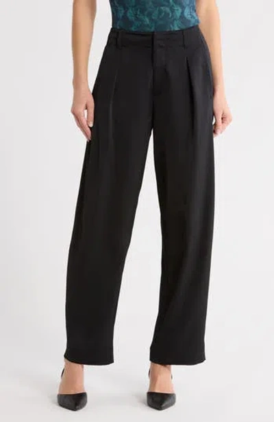 Rag & Bone Douglas Ankle Satin Pants In Black