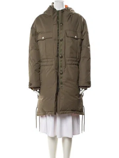 Pre-owned Rag & Bone Down Coat In Green