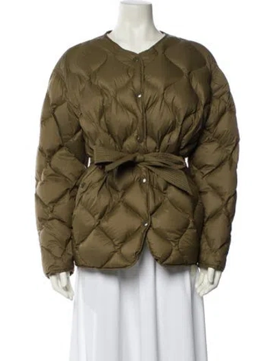Pre-owned Rag & Bone Down Jacket In Green