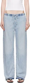 Rag & Bone Drawstring Jeans In Blue