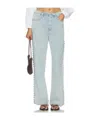 Rag & Bone Featherweight Phoebe Drawstring Jeans In Blue