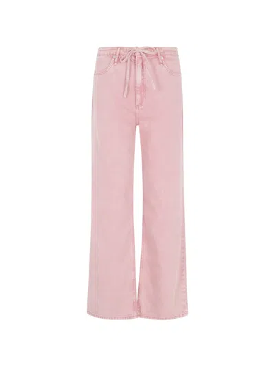 Rag & Bone Drawstring Trousers In Pink