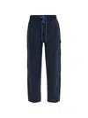 Rag & Bone Drawstring-waist Cargo Pants In Blue