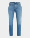 Rag & Bone Dre Low-rise Slim Boyfriend Jeans In Blue