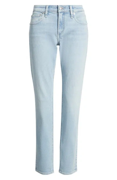 Rag & Bone Dre Low Rise Slim Boyfriend Jeans In Blue
