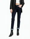 Rag & Bone Dre Low-rise Slim Boyfriend Jeans In Rinse In Blue