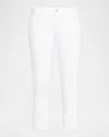 Rag & Bone Dre Low-rise Slim Boyfriend Jeans In White