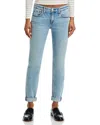 Rag & Bone Dre Low Rise Slim Jeans In Daphne In Blue