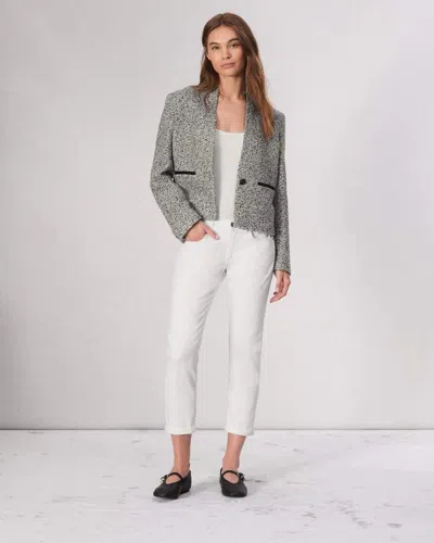 Rag & Bone Dre Slim Boyfriend Jeans In White