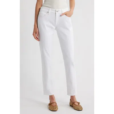 Rag & Bone Dre Slim Boyfriend Jeans In White