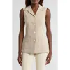 Rag & Bone Drea Vest In Tan