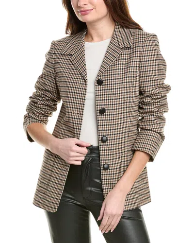 RAG & BONE RAG & BONE DREW ITALIAN HOUNDSTOOTH WOOL-BLEND BLAZER