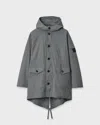Rag & Bone Drift Fishtail Parka In Gray