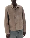 Rag & Bone Dustin Suede Jacket In Brown