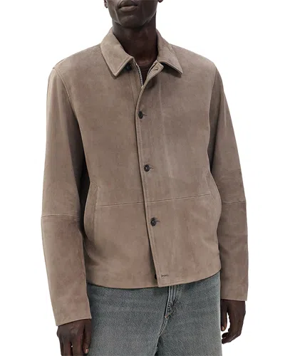 Rag & Bone Dustin Suede Jacket In Brown
