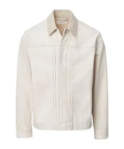 Rag & Bone Dwight Denim Jacket In Neutral