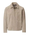 Rag & Bone Polo-collar Jacket In Brown