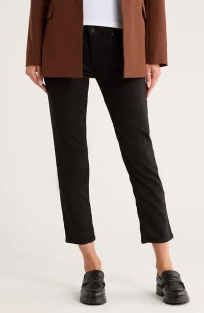 Rag & Bone Dylan Low Rise Boyfriend Jeans In Black