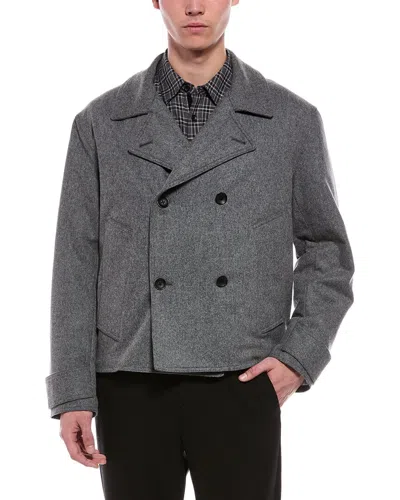 Rag & Bone Eddy Wool-blend Jacket In Gray