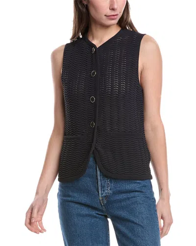 Rag & Bone Elisa Vest In Blue