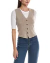 Rag & Bone Ella Wool-blend Vest In Gray