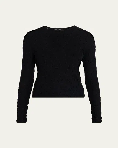 Rag & Bone Ellie Lace Long-sleeve Top