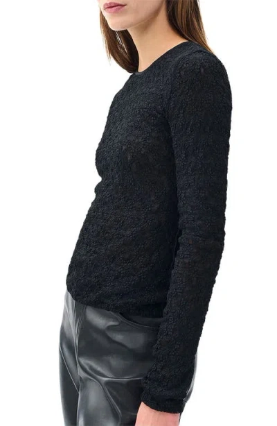 Rag & Bone Ellie Lace Top In Black