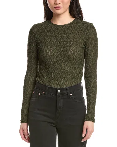 Rag & Bone Ellie Lace T-shirt In Green